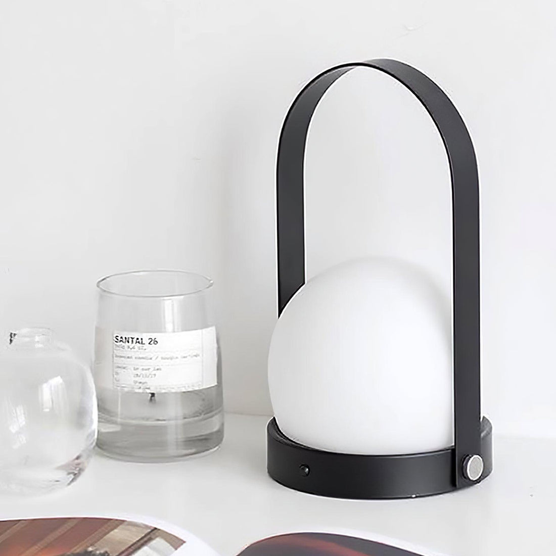Tragbare Akku-Tischlampe – Moderne Lampe für Schreibtisch und Schlafzimmer