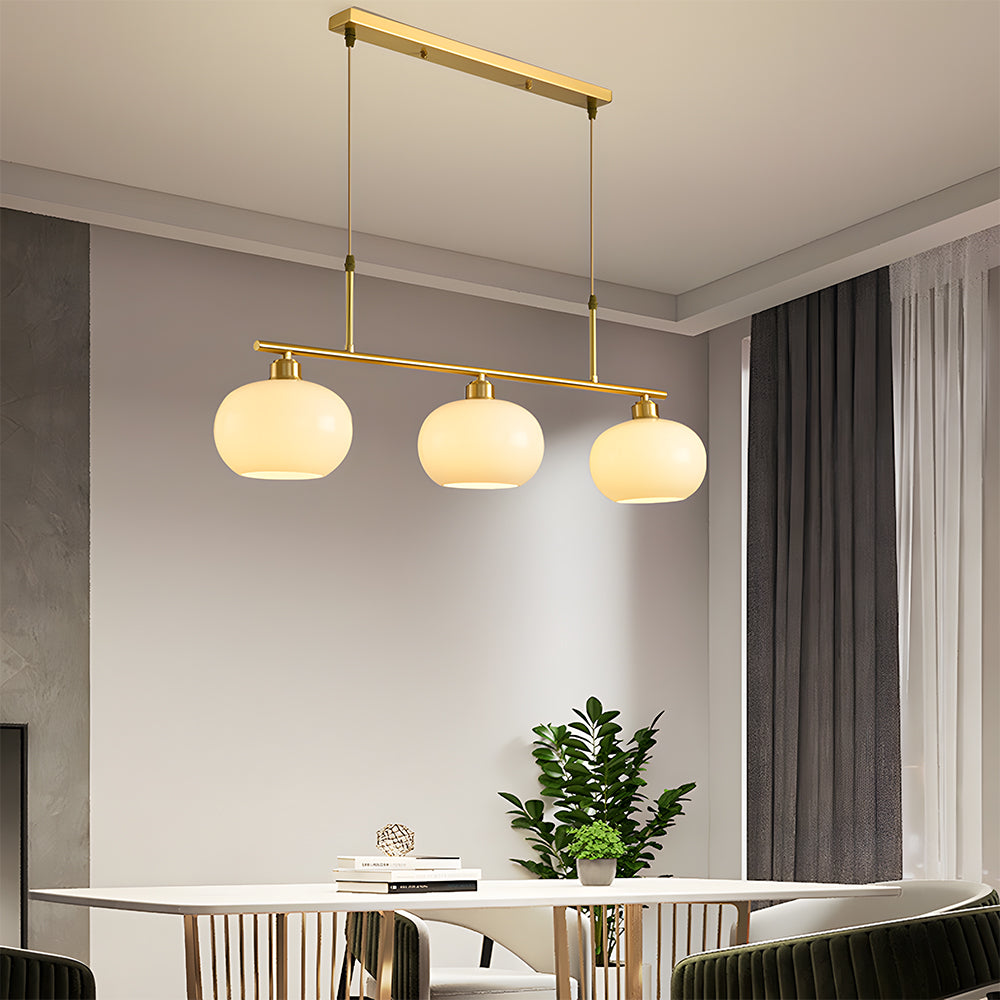 Adjustable Pendant Light - Nordic Glass Dining Suspended Fixture