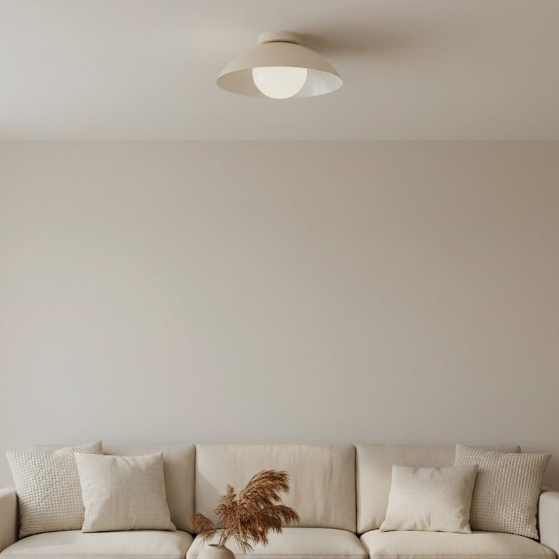 Orblia Minimal Flush Mount Light Fixture - Modern Aesthetic for Home Interiors