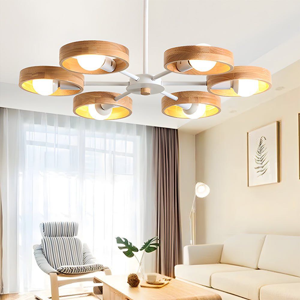 Eco-Friendly Ceiling Light - Modern Living Room Lamp Adjustable