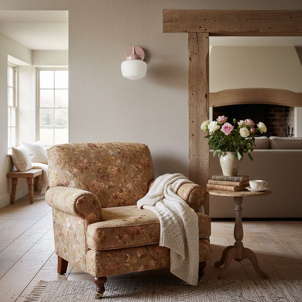 Opalume Glass Vanity Light - Vintage Inspired Bathroom Wall Lighting