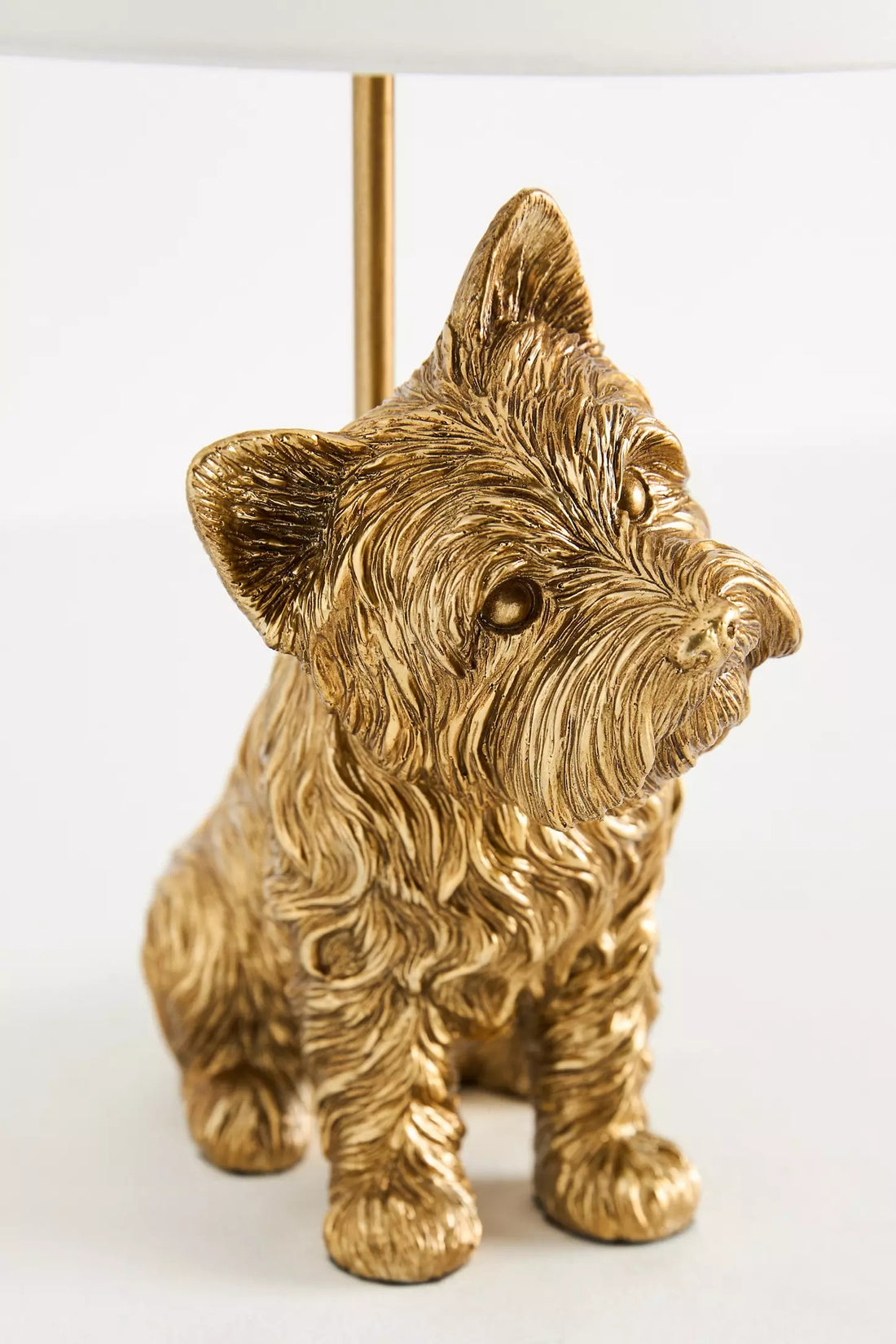 Pawdia Unique Table Lamp - Decorative Fabric Animal Bedside Lamp