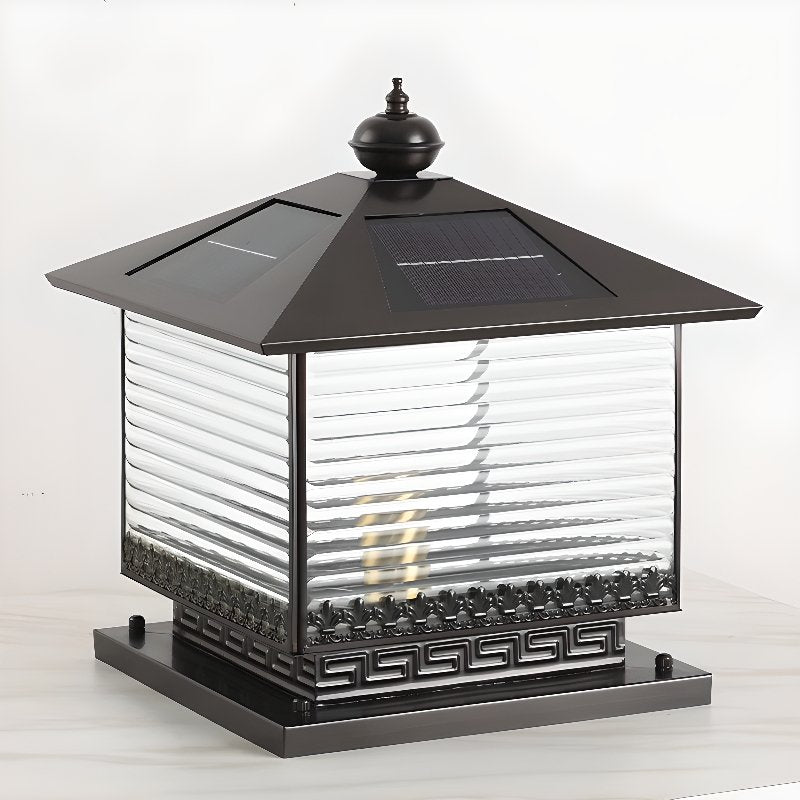Solar-Pagodenlampe für den Außenbereich – Energiesparendes Licht für Garten &amp; Terrasse