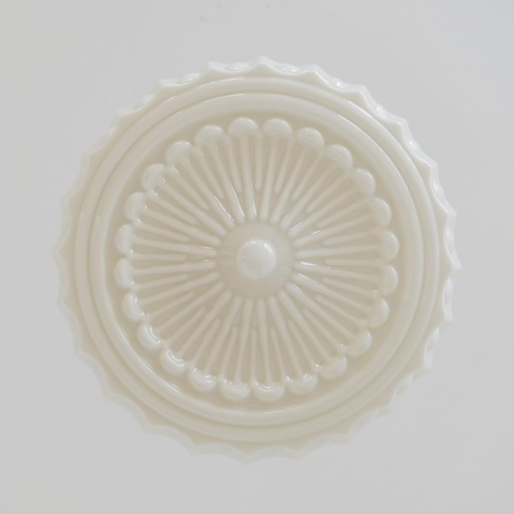 Dretta Vintage Classic Runde Deckenleuchte - Skulpturale Kunstglas-Leuchte für das Wohnzimmer U02