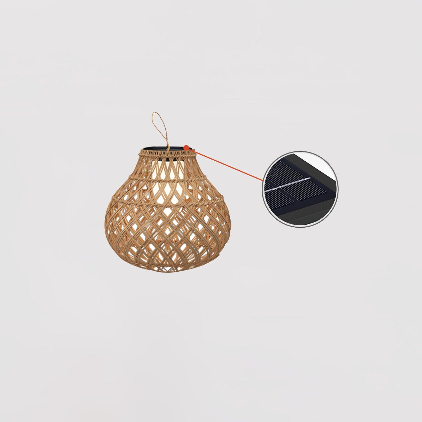 Woven Sphere Lantern Outdoor Lamp - Solar Outdoor Lamp Great