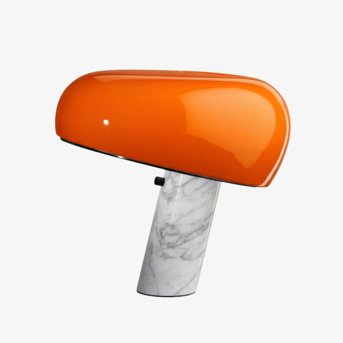 Slantia Amusing Ploy Table Lamp - Glass Shade and Marble Base Design for Living Room or Bedroom N45
