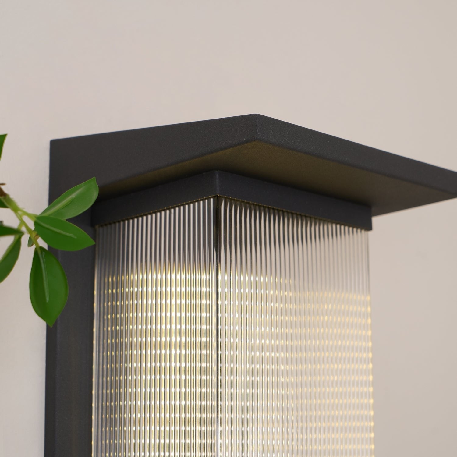 Outdoor Solar Wall Lamp - Modern LED Light for Garden & Patio