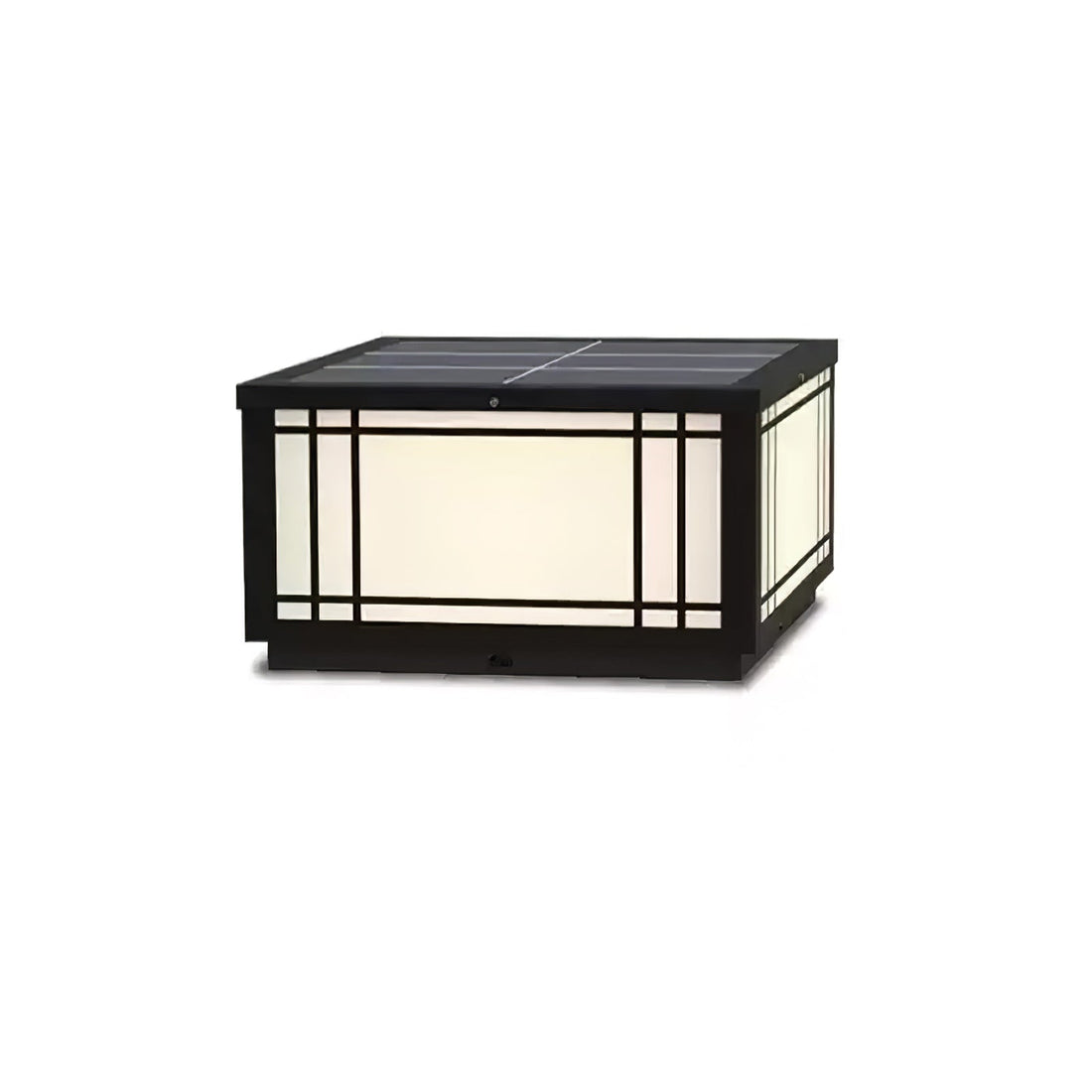 Solar Cube Laterne Außenlampe - Moderne Garten &amp; Terrasse Ambientebeleuchtung