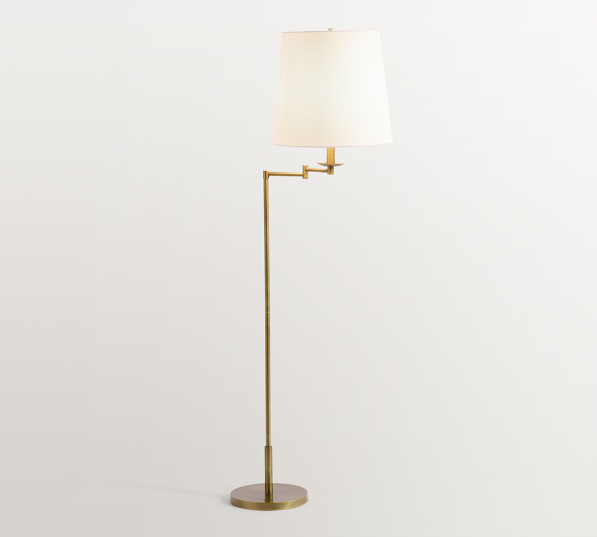Rowan Articulating Floor Lamp - Adjustable Iron Design for Task Lighting