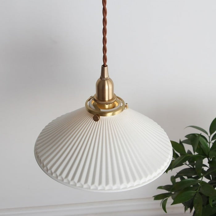 Ceramodeco Glow Decorative Pendant Lamp – Art Inspired Hanging Light for Dining Areas N13