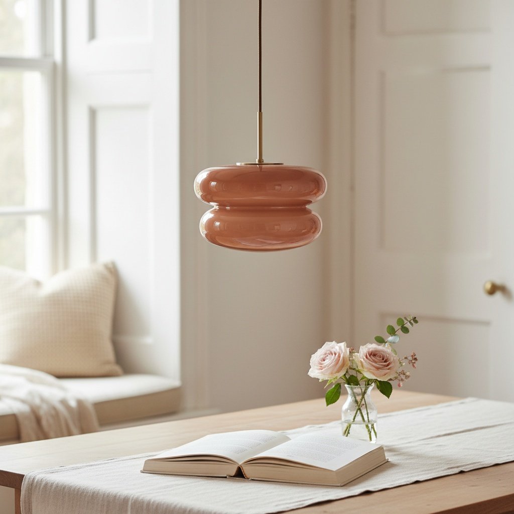 Orra Opalglas Pendelleuchte - Moderne Hängelampe