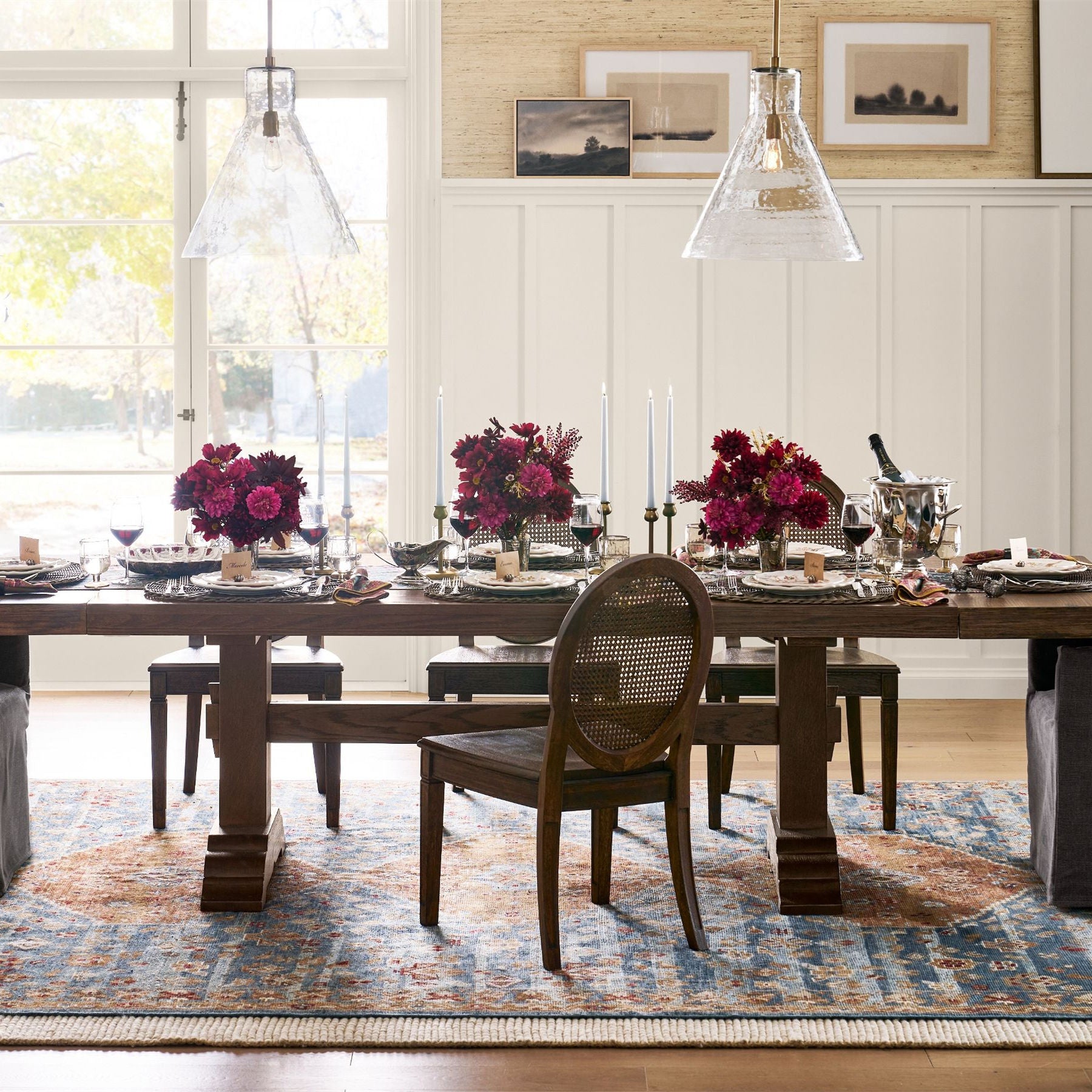 Glavira Recycled Glass Pendant Collection - Modern Kitchen Lighting