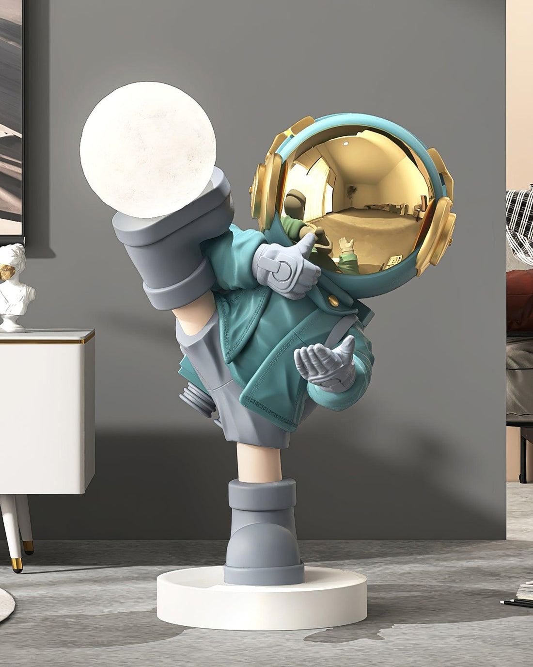 Built-in Battery Floor Lamp - Sculpture Floor Lamp