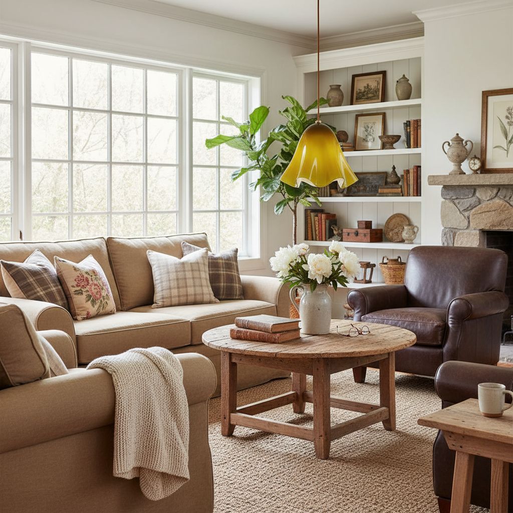 Bellina Kunstvolle Glas-Pendelleuchte – Moderne, von Blüten inspirierte Hänge-Deckenlampe