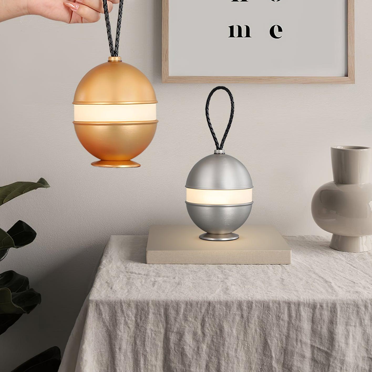 Tragbare Akku-Tischlampe – Touch-Licht für drinnen &amp; draußen