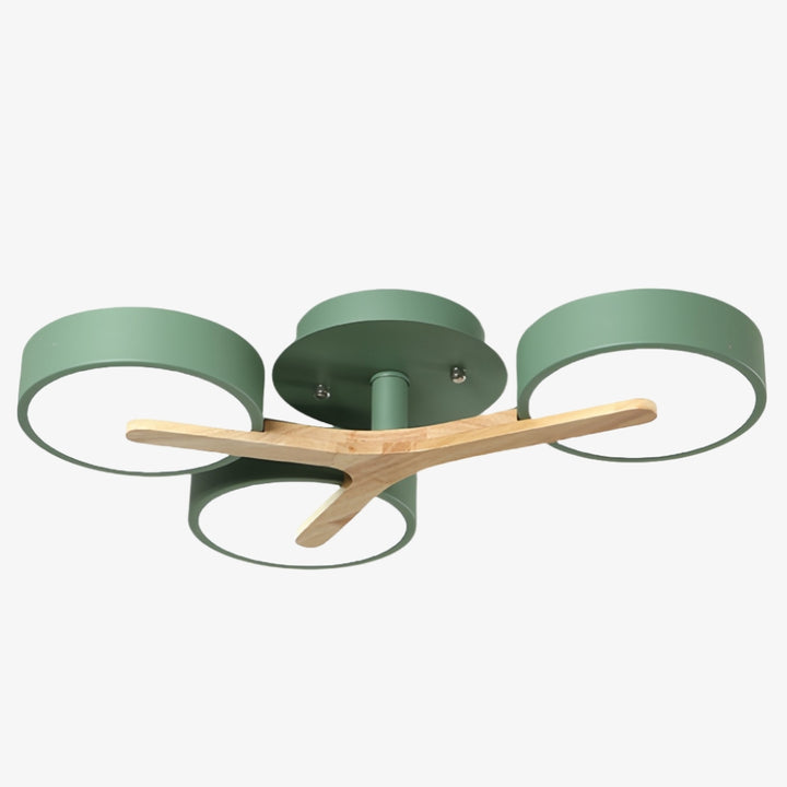 Contemporary Luxurious Ceiling Light - Acrylic Fixture for Living Room