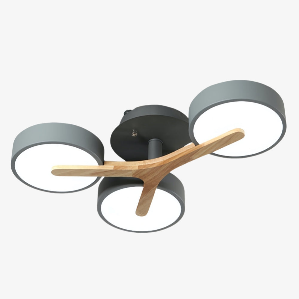 Contemporary Luxurious Ceiling Light - Acrylic Fixture for Living Room
