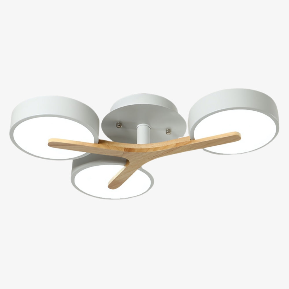 Contemporary Luxurious Ceiling Light - Acrylic Fixture for Living Room