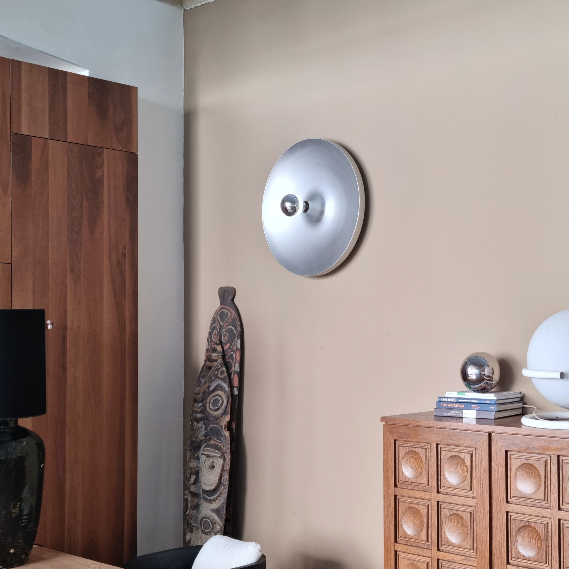 Space Age Disc Ceiling and Wall Lamp