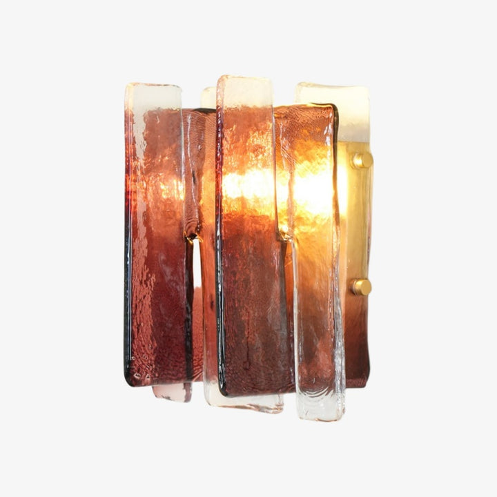 Lumiridge Modern Wall Light – Minimalist Design Metal Glass Fixture for Living Room