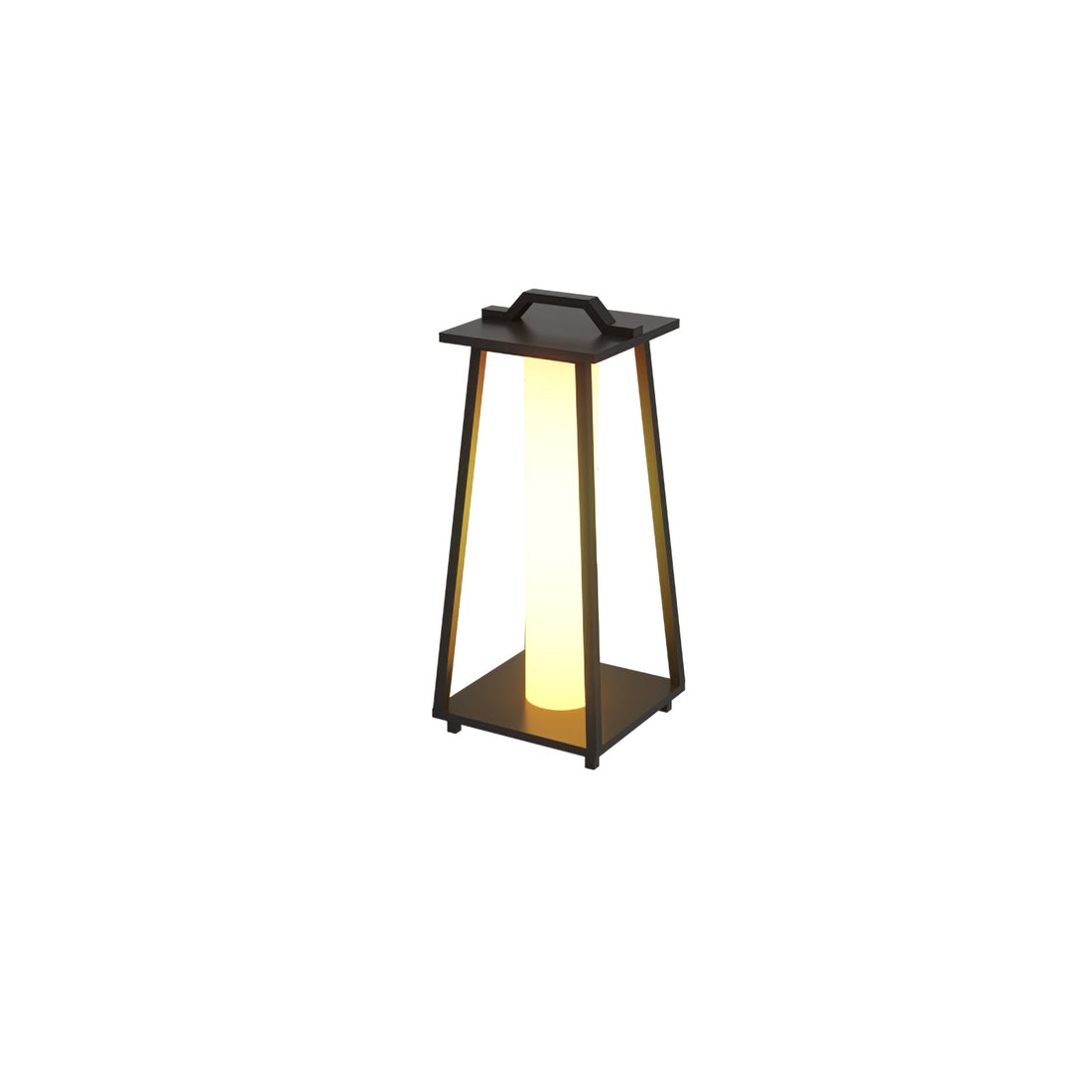 Acrylic Shade Light - Stainless Steel Portable Outdoor Lamp for Garden