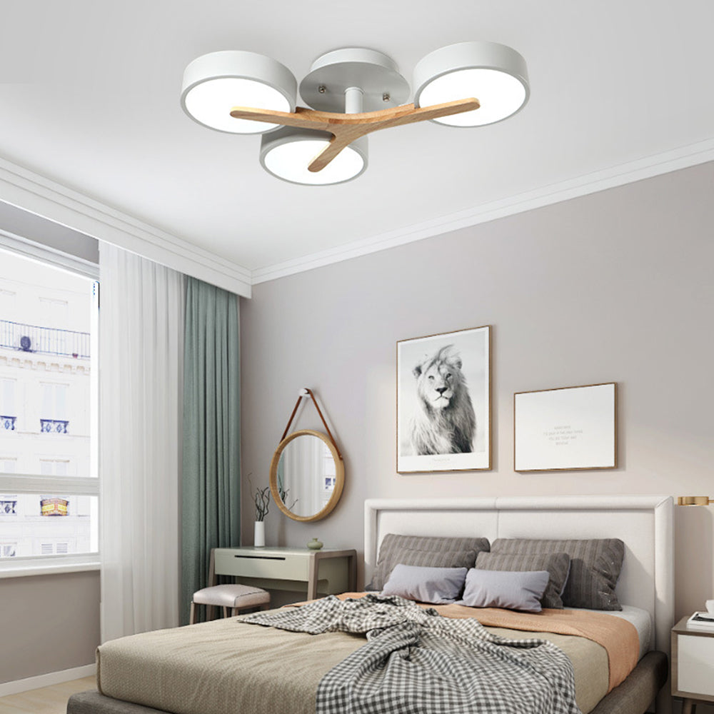 Contemporary Luxurious Ceiling Light - Acrylic Fixture for Living Room