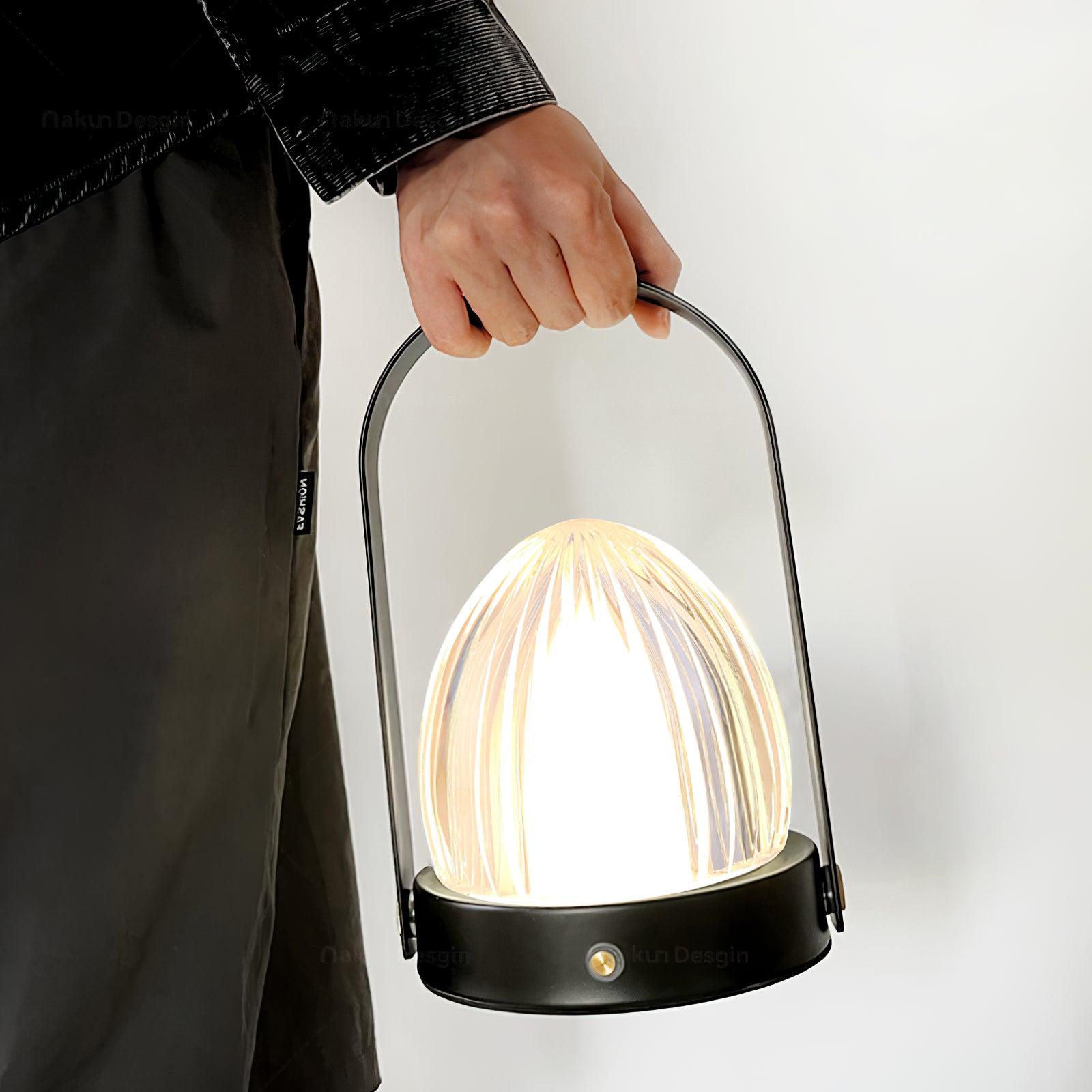 Wiederaufladbare Tischlampe – Tragbares dimmbares Licht fürs Schlafzimmer