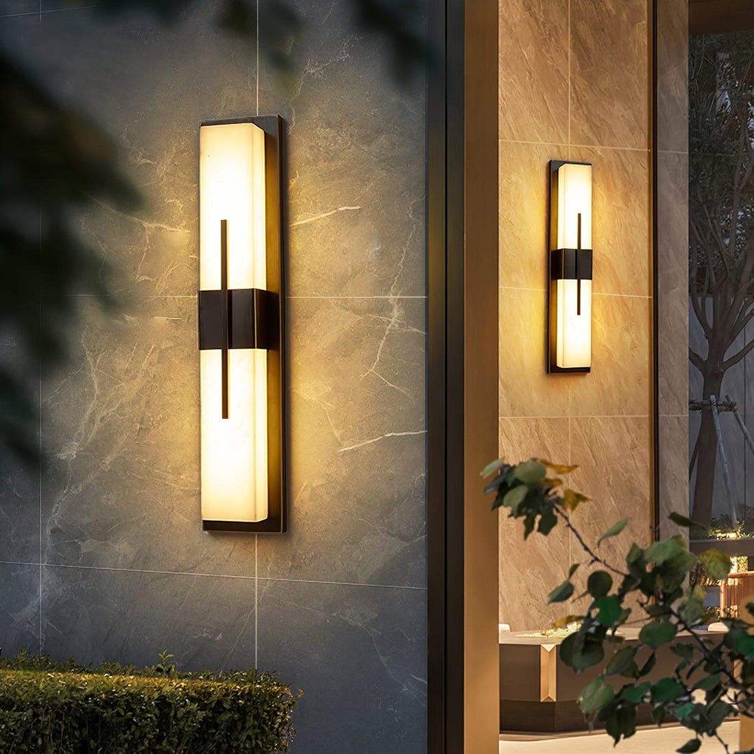 Außenwandleuchte - Wasserdichte moderne Außenlampe für Veranda und Garten