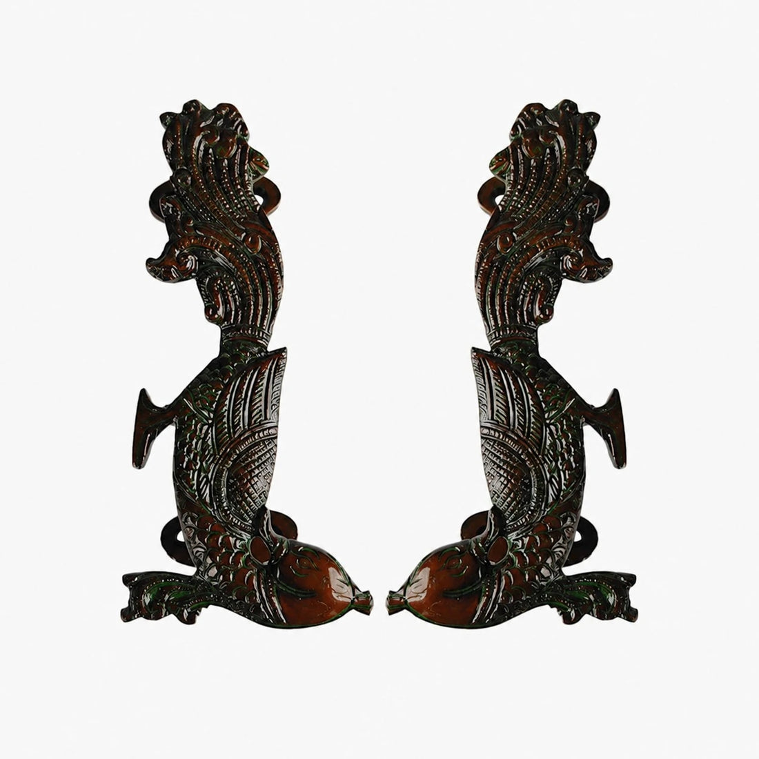 Handcrafted Brass Animal Door Handles 11