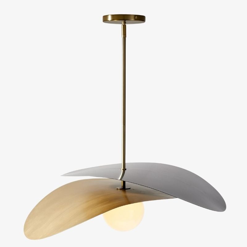 Tynora Pendant Light - Modern with Metallic Finishes and Glass