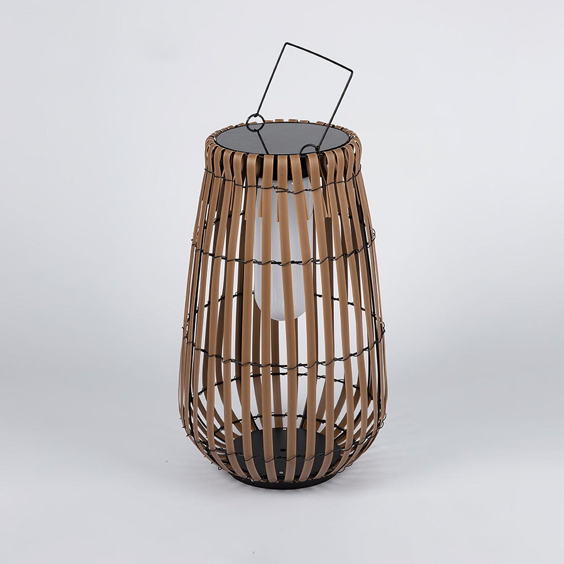 Tropic Braid Outdoor Lamp - Faux-Rattan Metal Waterproof