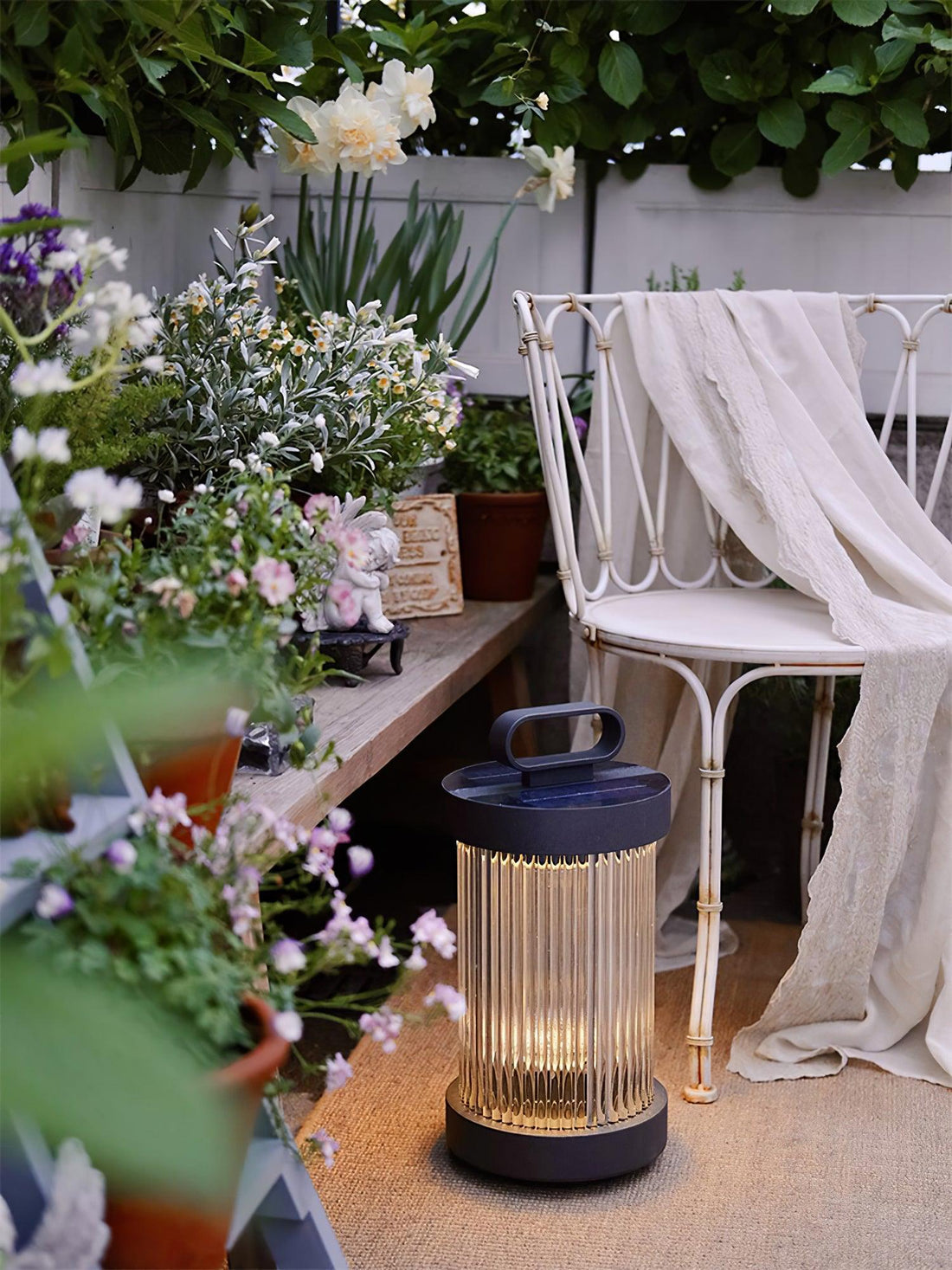 Lantern Garden Outdoor Light - Garden Outdoor Lamp Ideal for Walkways