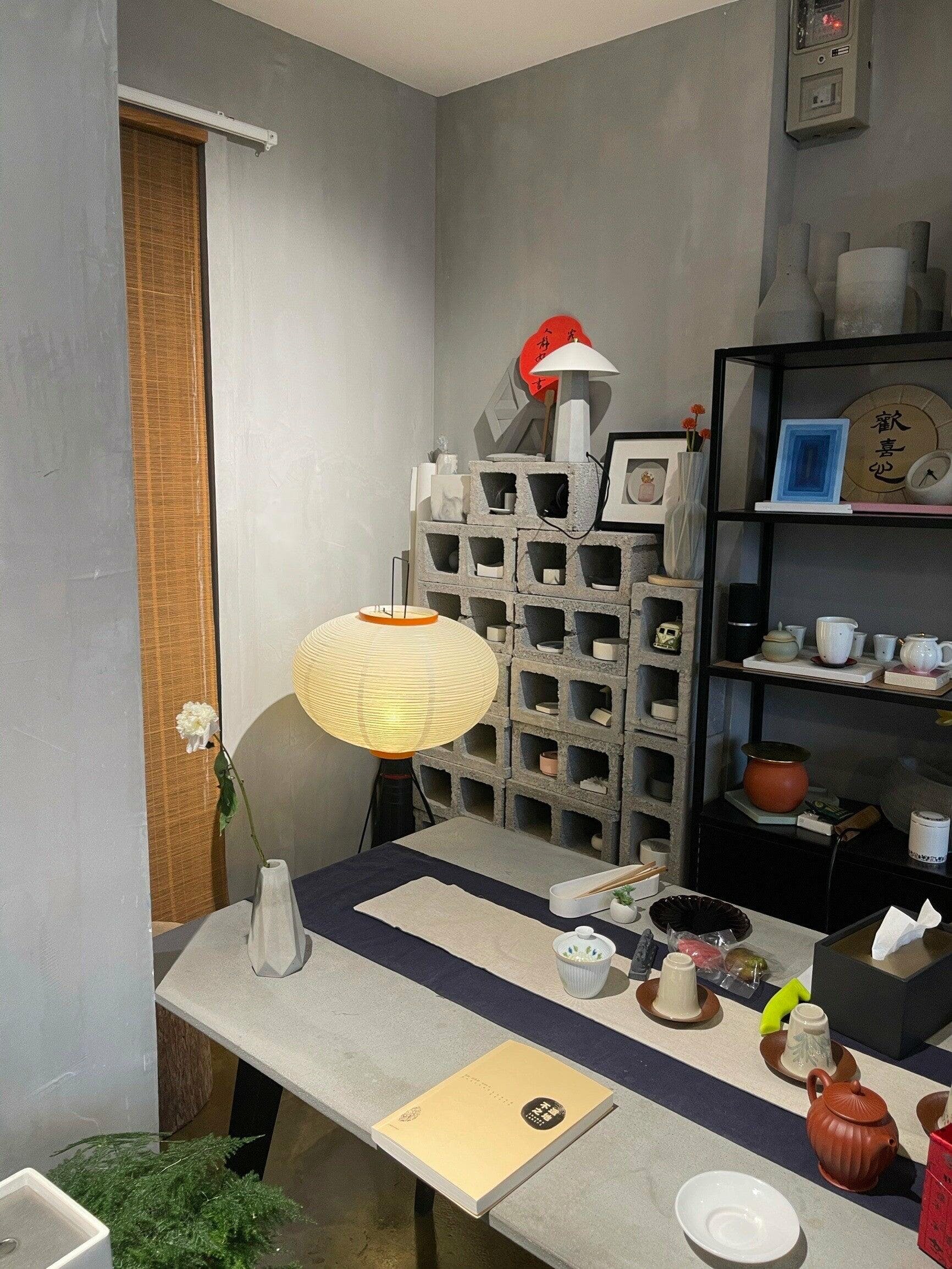 Rice Paper Floor Lamp - Bamboo Frame Soft Light for Living Room