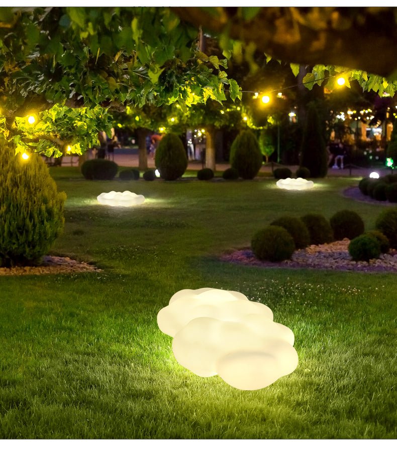 Cloud Outdoor Floor Light - Weatherproof Sleek Patio Garden Lighting
