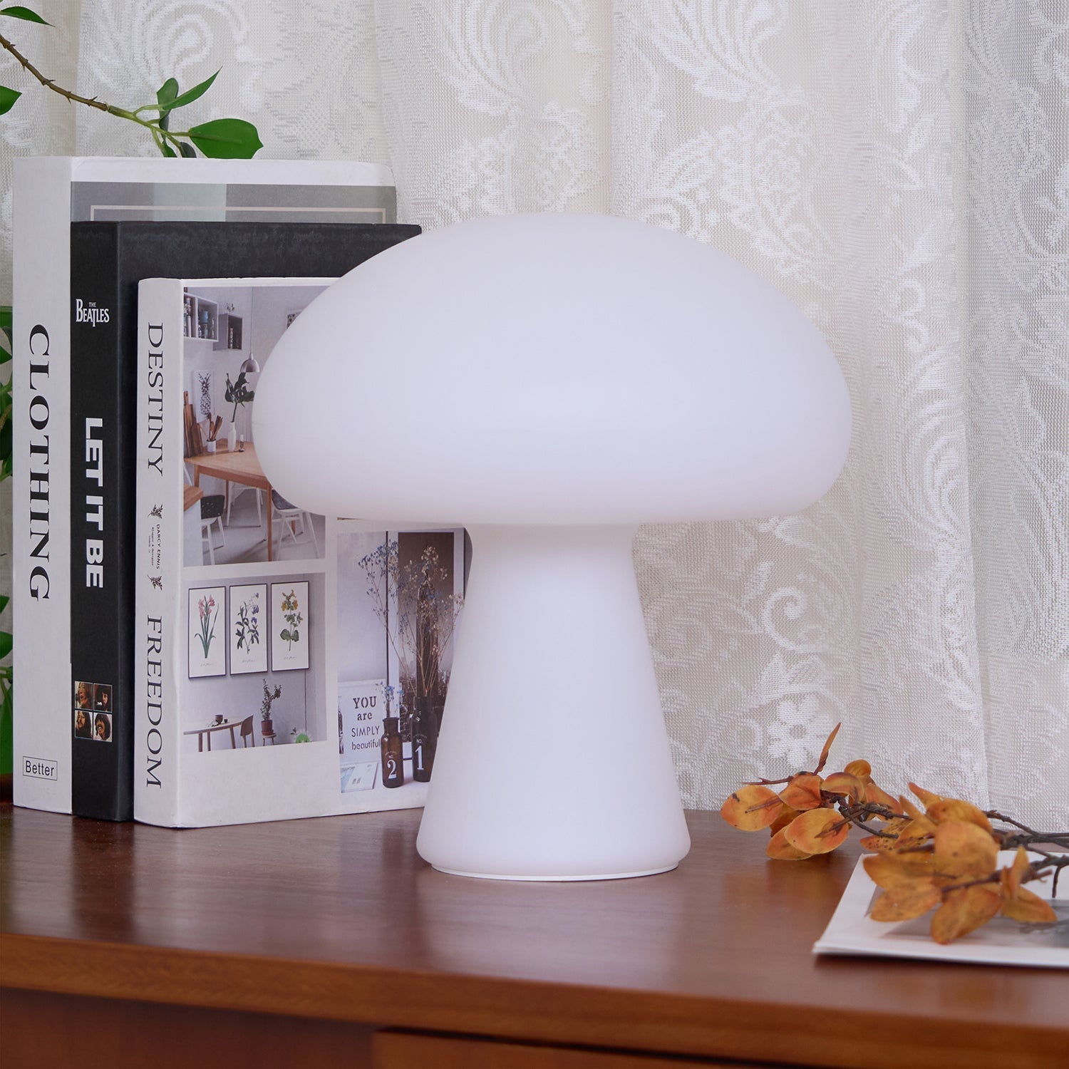 Tragbare Tischleuchte – wiederaufladbare moderne Lampe für Terrasse und Garten