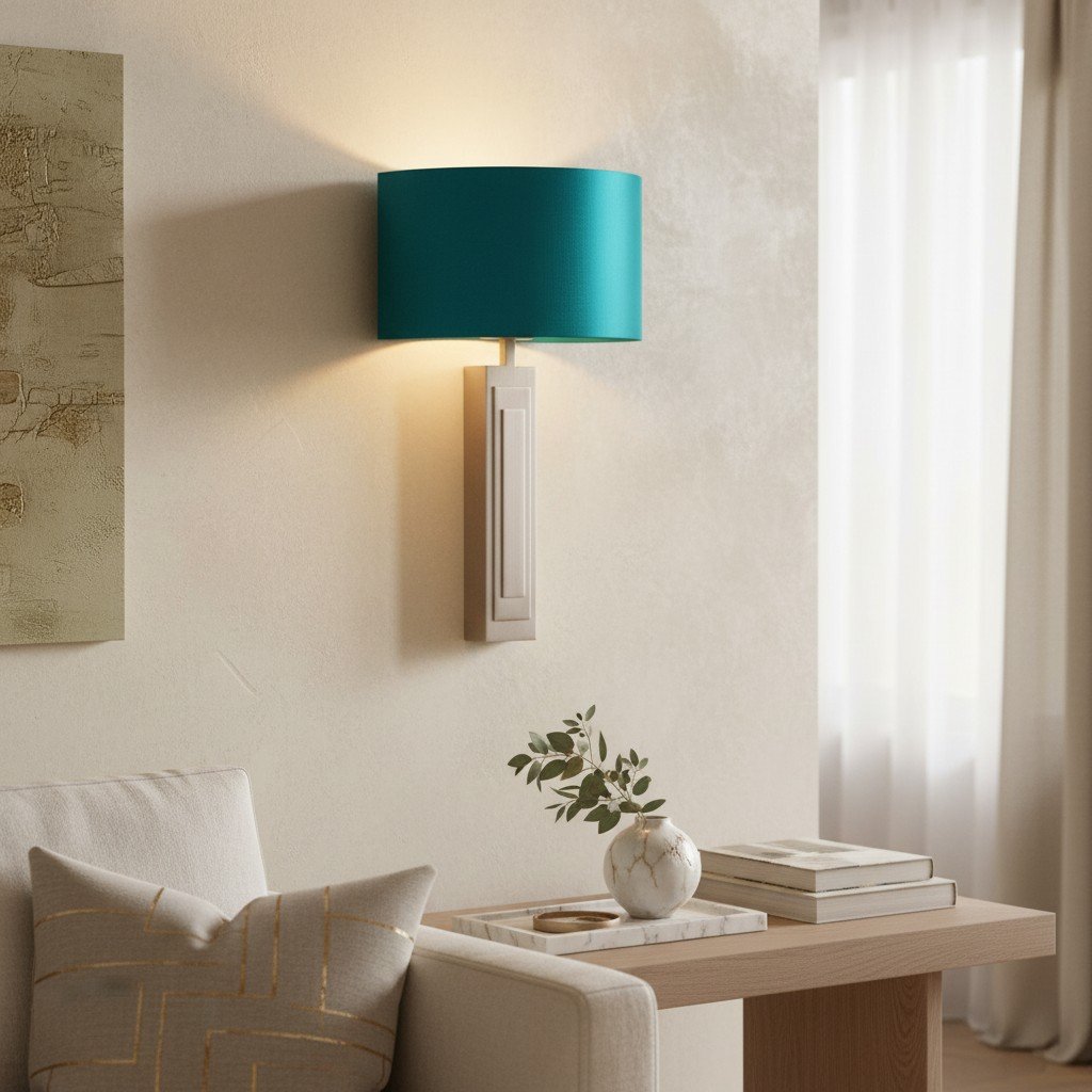 Linexis Wandleuchte im Vintage-Stil mit skulpturalem Armdesign – Moderner Art-Deco-Stil für Flure und Schlafzimmer