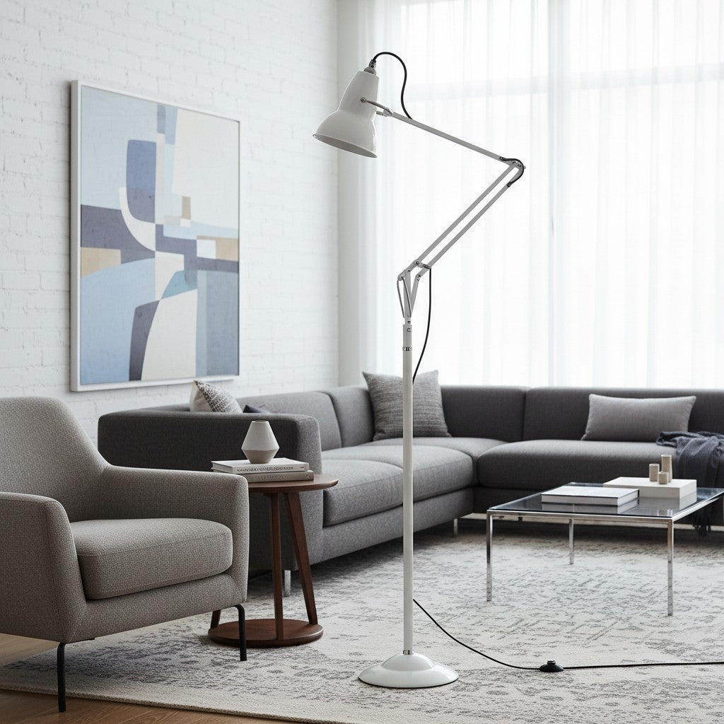 Modryx Classic Adjustable Floor Light with Refined Lines – Modern Functional Design for Home Interior Use