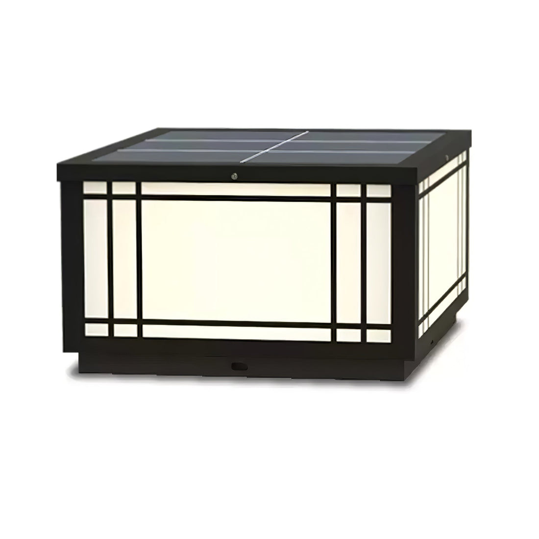 Solar Cube Laterne Außenlampe - Moderne Garten &amp; Terrasse Ambientebeleuchtung