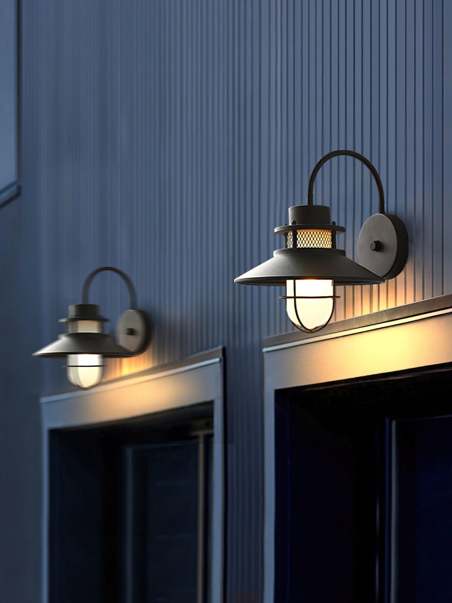 Outdoor Wall Lamp - Industrial Decor Wall Lamp Great for Patio/Porch