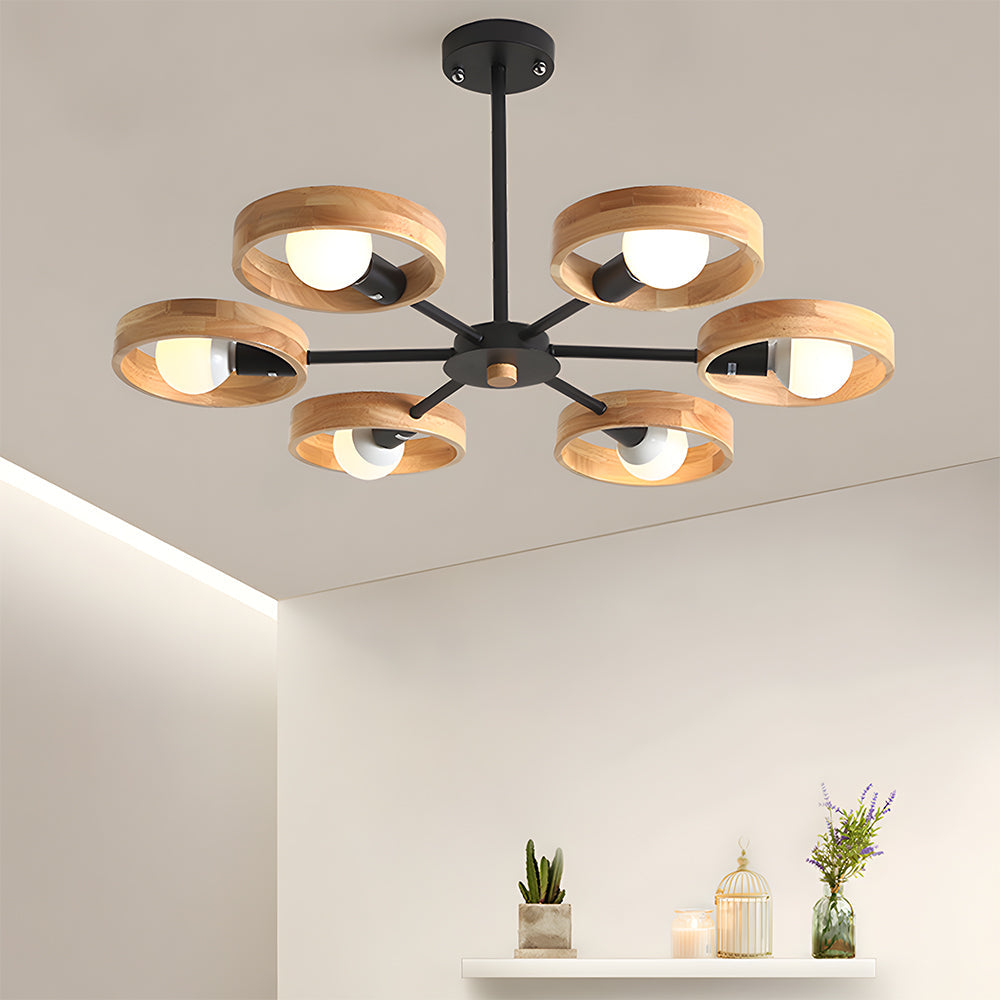 Eco-Friendly Ceiling Light - Modern Living Room Lamp Adjustable