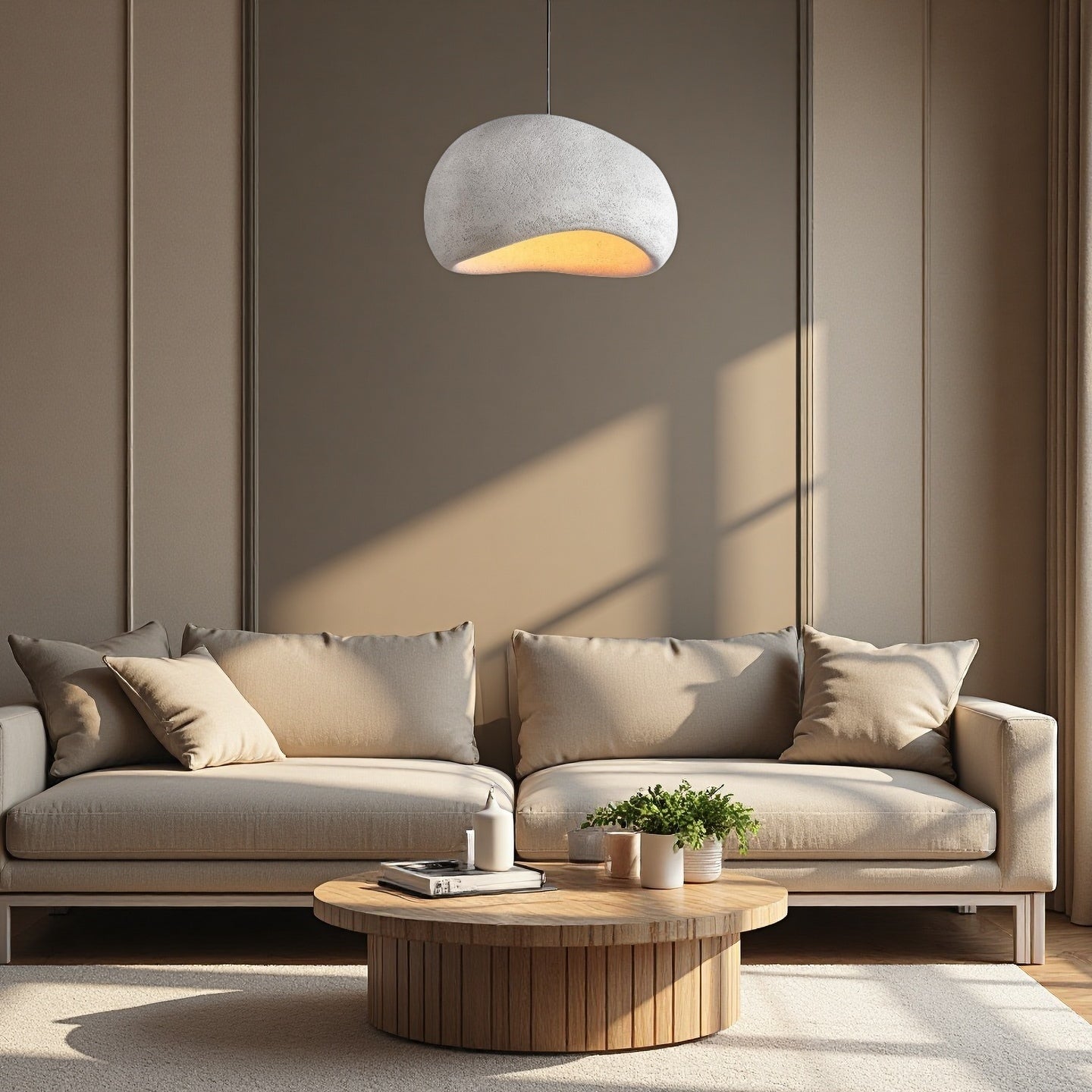 Hollow Khmara Creative Wabi-Sabi Pendant Light