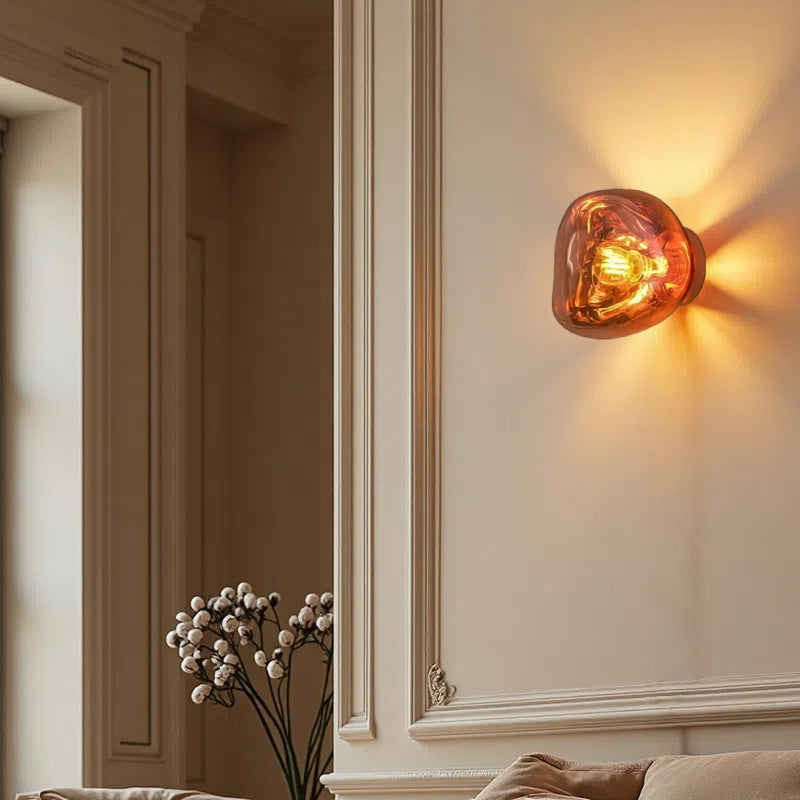 Dynamische Lava Curve Design Wandleuchte