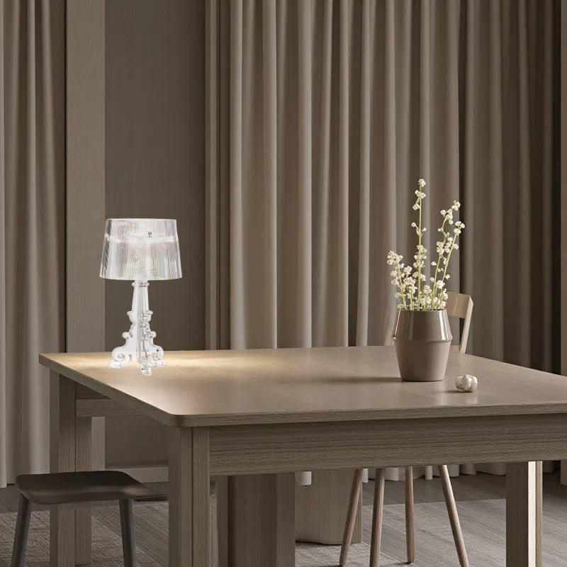 Barocke elegante Acryl-Tischlampe