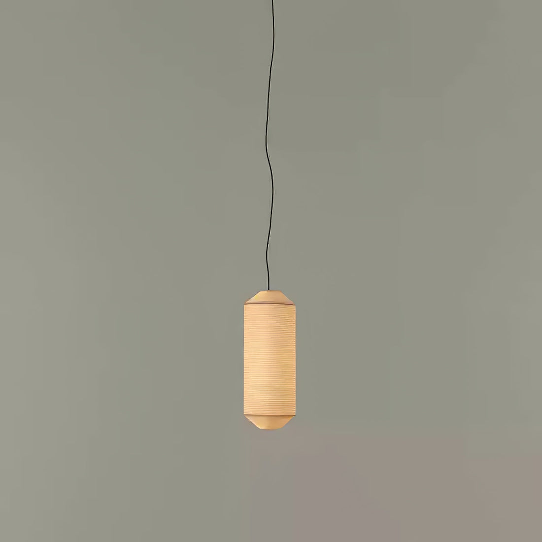 Hängelampe aus Maulbeerseide – Warme LED-Beleuchtung für Wohnzimmer