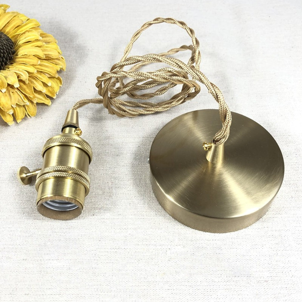 Brass Glass Pendant Light - Elevate Charm Fixture for Kitchen