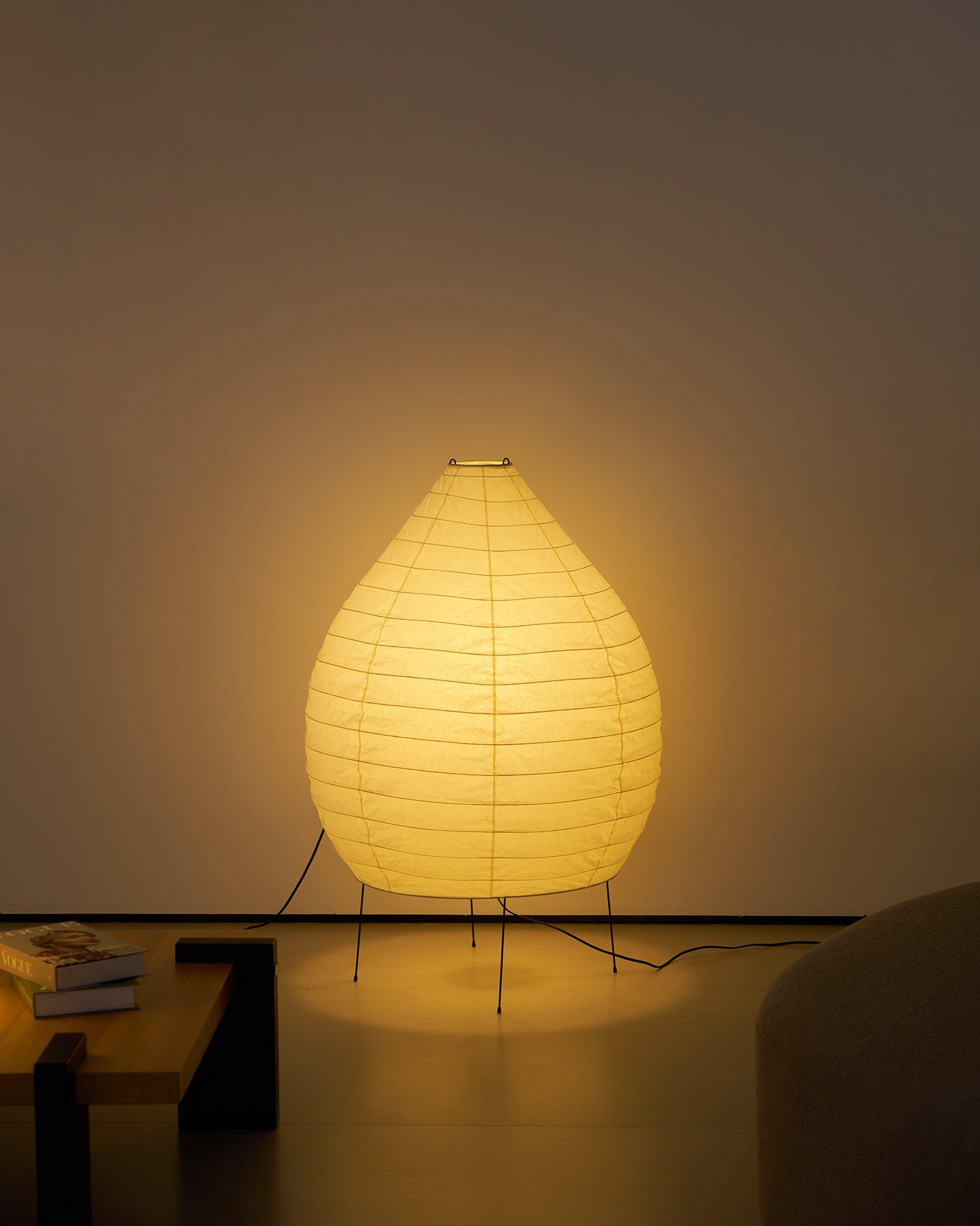 Stehlampe aus Washi-Papier – Laternendesign für Wohnzimmer &amp; Schlafzimmer