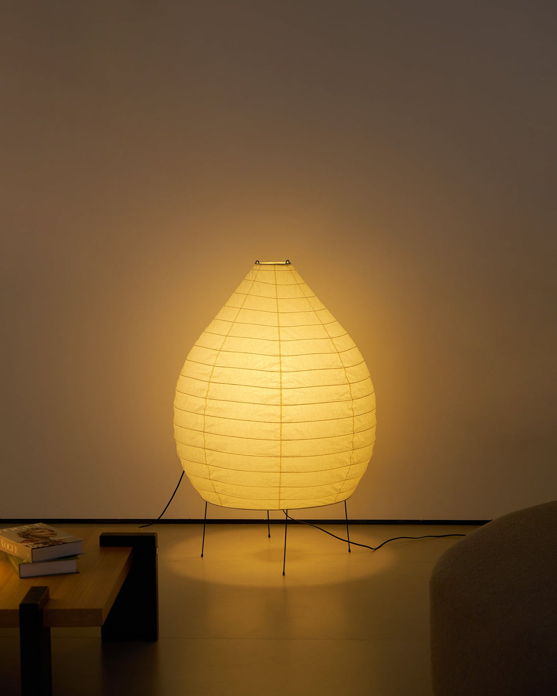 Stehlampe aus Washi-Papier – Laternendesign für Wohnzimmer &amp; Schlafzimmer