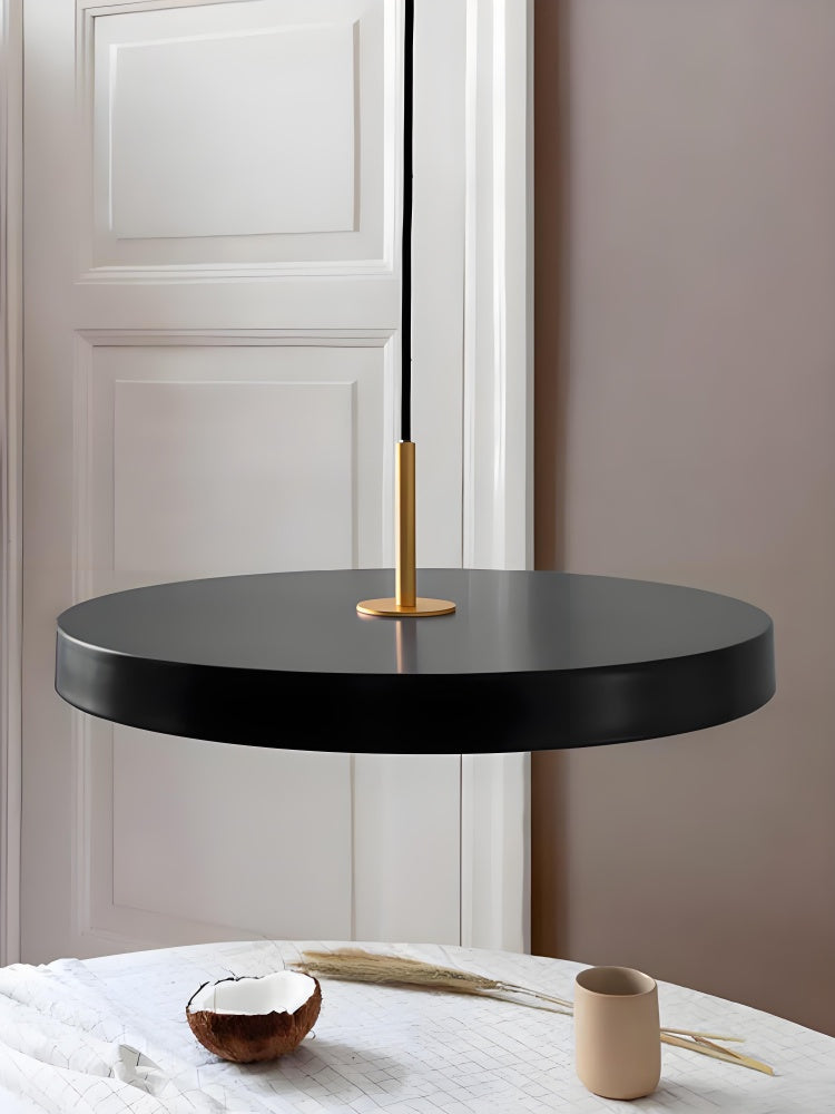 Asteria Minimalist Metal and Acrylic LED Pendant Light