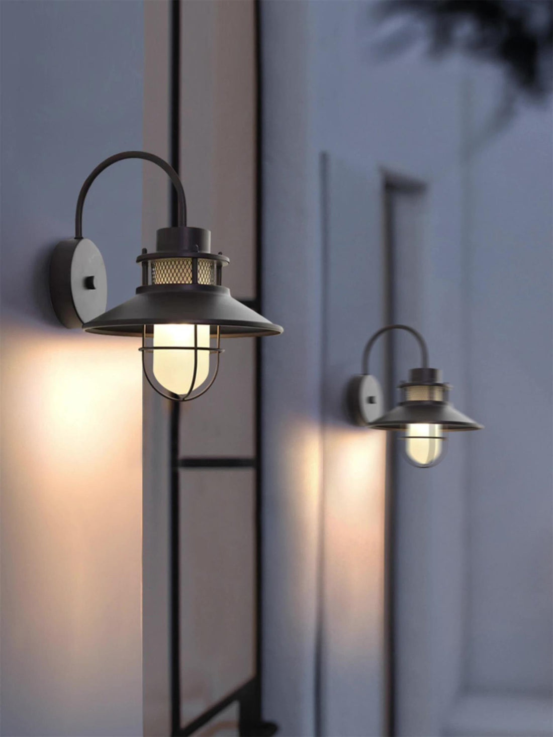 Outdoor Wall Lamp - Industrial Decor Wall Lamp Great for Patio/Porch