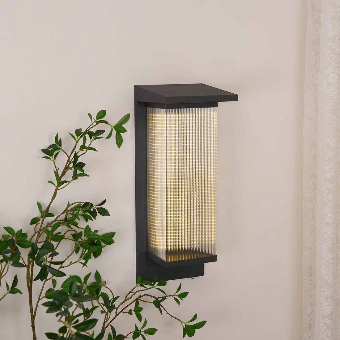Outdoor Box Wall Lamp - Modern Exterior Light for Garden & Patio